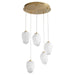 Quorum - 3-810-40 - LED Pendant - Vivo - Aged Brass