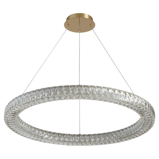 Élan LED Pendant Aged Brass