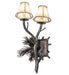 Meyda Tiffany - 261116 - Two Light Wall Sconce - Pinewood - Antique Copper,Burnished