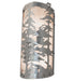 Meyda Tiffany - 261655 - Two Light Wall Sconce - Tall Pines - Nickel