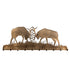 Meyda Tiffany - 262238 - Ten Hooks Coat Rack - Battling Elks - Antique Copper