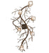 Meyda Tiffany - 262449 - Six Light Chandelier - Winter Solstice - Antique Copper,Burnished