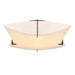 Hubbardton Forge - 126620-SKT-05-SH1999 - Two Light Semi-Flush Mount - Bento - Bronze