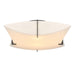 Hubbardton Forge - 126620-SKT-20-SH1999 - Two Light Semi-Flush Mount - Bento - Natural Iron