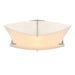 Hubbardton Forge - 126620-SKT-82-SH1999 - Two Light Semi-Flush Mount - Bento - Vintage Platinum