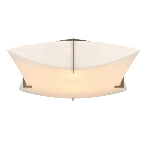 Bento Two Light Semi-Flush Mount Soft Gold