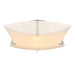 Hubbardton Forge - 126620-SKT-85-SH1999 - Two Light Semi-Flush Mount - Bento - Sterling
