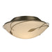 Hubbardton Forge - 126709-SKT-84-GG0098 - Two Light Semi-Flush Mount - Leaf - Soft Gold