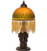 Meyda Tiffany - 260711 - One Light Mini Lamp - Roussillon - Mahogany Bronze
