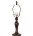 Meyda Tiffany - 264693 - One Light Base - Fleur - Mahogany Bronze