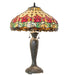 Meyda Tiffany - 265019 - Two Light Table Lamp - Colonial Tulip - Bronze