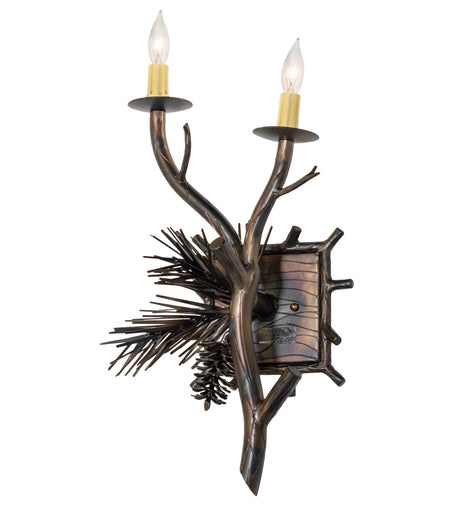 Lone Pine Two Light Wall Sconce