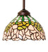 Meyda Tiffany - 265580 - One Light Mini Pendant - Tiffany Cabbage Rose - Mahogany Bronze
