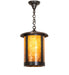 Meyda Tiffany - 3486 - One Light Pendant - Fulton - Craftsman Brown