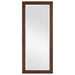 Currey and Company - 1000-0144 - Floor Mirror - Kona/Black/Mirror