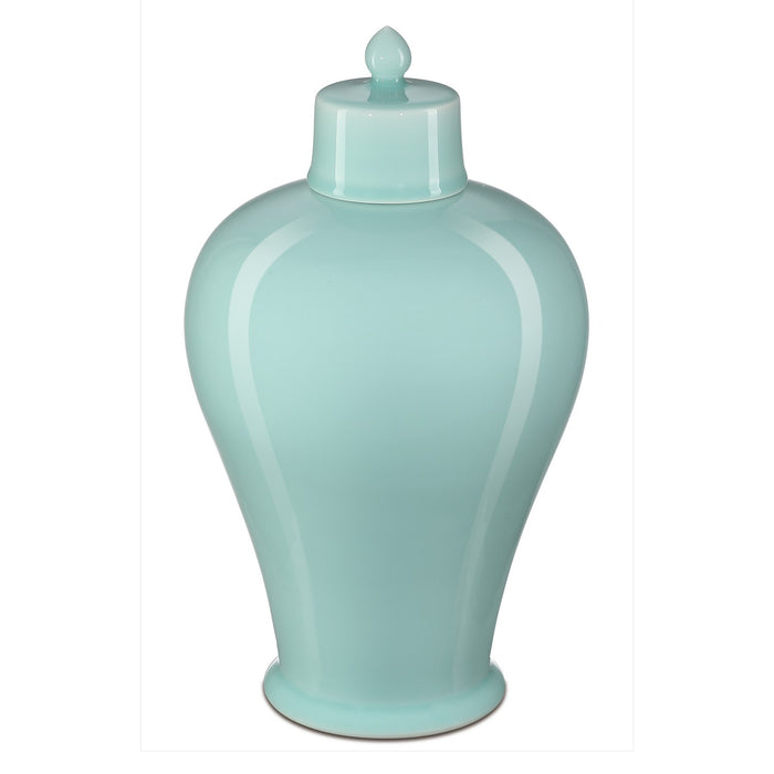 Currey and Company - 1200-0674 - Jar - Celadon Green