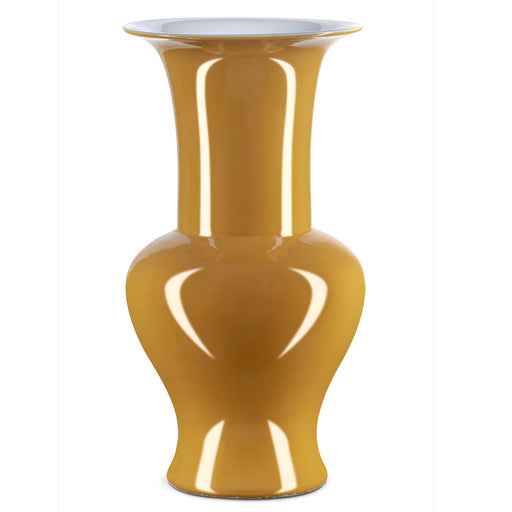 Currey and Company - 1200-0697 - Vase - Yellow