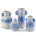 Currey and Company - 1200-0738 - Vase Set of 4 - Blue/White