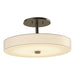 Hubbardton Forge - 126803-LED-84-SH1971 - LED Semi-Flush Mount - Disq - Soft Gold