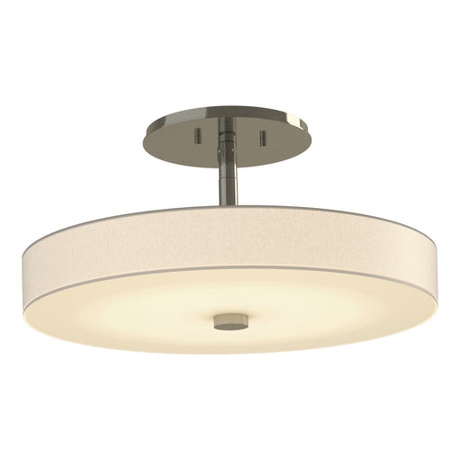Disq LED Semi-Flush Mount Sterling