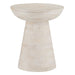 Currey and Company - 3000-0236 - Accent Table - Whitewash