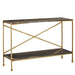 Currey and Company - 4000-0173 - Console Table - Natural/Gold