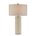 Currey and Company - 6000-0819 - One Light Table Lamp - Ivory/Brown/Polished Brass