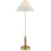 Currey and Company - 6000-0874 - One Light Table Lamp - Antique Brass/Natural
