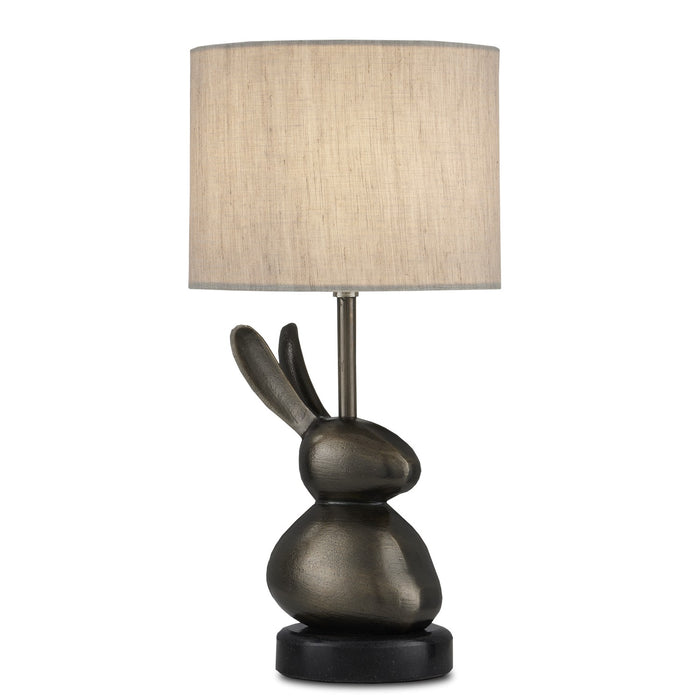 Currey and Company - 6000-0878 - One Light Table Lamp - Black Nickel/Black