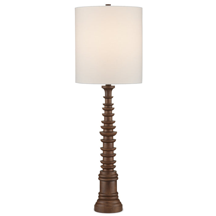 Currey and Company - 6000-0897 - One Light Table Lamp - Phyllis Morris - Natural