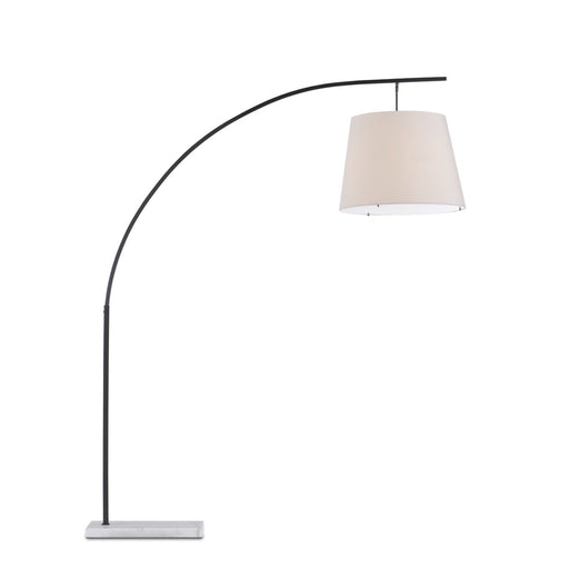 Currey and Company - 8000-0127 - Two Light Floor Lamp - Oil Rubbed Bronze/White