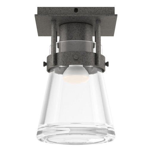 Erlenmeyer One Light Semi-Flush Mount Natural Iron