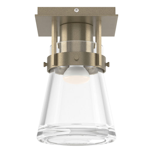 Erlenmeyer One Light Semi-Flush Mount Soft Gold
