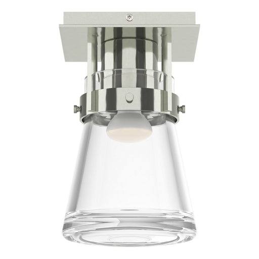 Erlenmeyer One Light Semi-Flush Mount Sterling