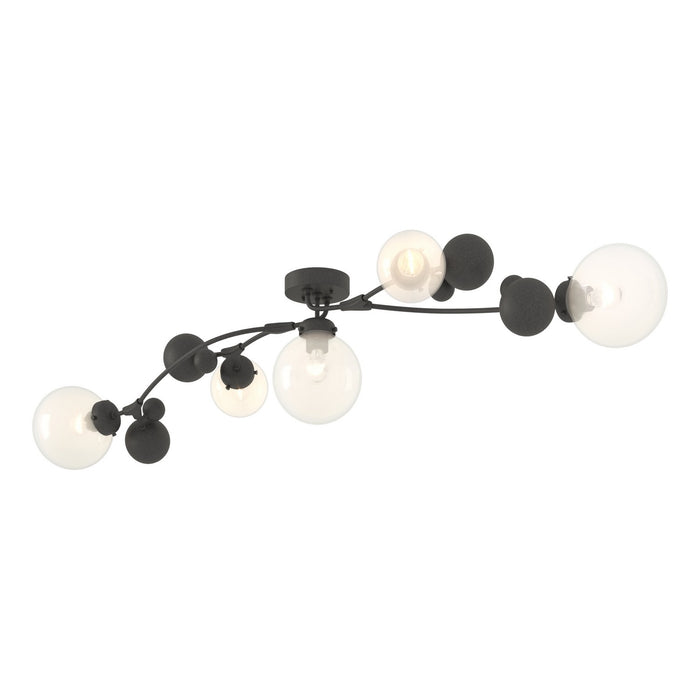 Hubbardton Forge - 128715-SKT-20-WF0639 - Five Light Semi-Flush Mount - Sprig - Natural Iron