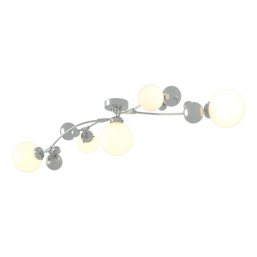 Sprig Five Light Semi-Flush Mount Vintage Platinum
