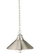 Kichler - 2713NI - One Light Outdoor Pendant - Seaside - Brushed Nickel
