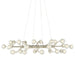 Currey and Company - 9000-0996 - 30 Light Chandelier - Contemporary Silver Leaf/Frosted