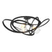 Hubbardton Forge - 128720-SKT-10-ZM0621 - Three Light Semi-Flush Mount - Nest - Black