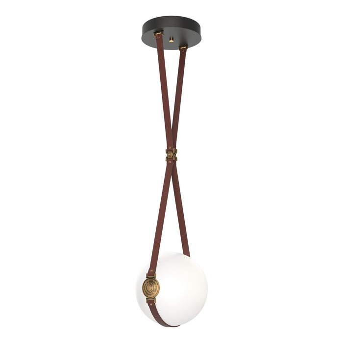 Hubbardton Forge - 131040-LED-STND-10-27-LB-HF-GG0670 - LED Pendant - Derby - Black