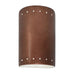 Justice Designs - CER-0990W-ANTC - Lantern - Ambiance - Antique Copper