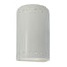 Justice Designs - CER-0990W-MAT-LED1-1000 - LED Lantern - Ambiance - Matte White