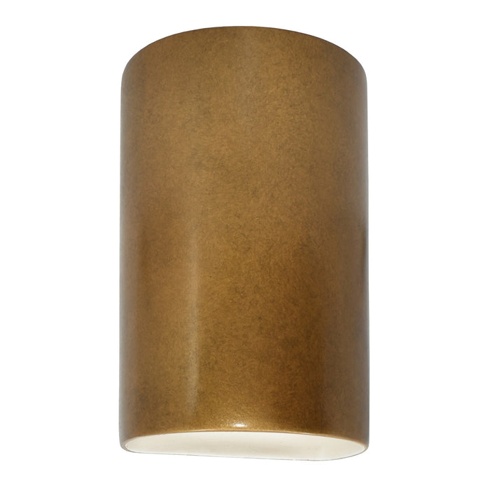 Justice Designs - CER-1260W-ANTG-LED1-1000 - LED Lantern - Ambiance - Antique Gold