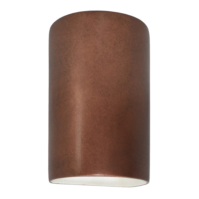 Justice Designs - CER-5260-ANTC-LED1-1000 - LED Wall Sconce - Ambiance - Antique Copper