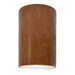 Justice Designs - CER-5260-PATR - Wall Sconce - Ambiance - Rust Patina