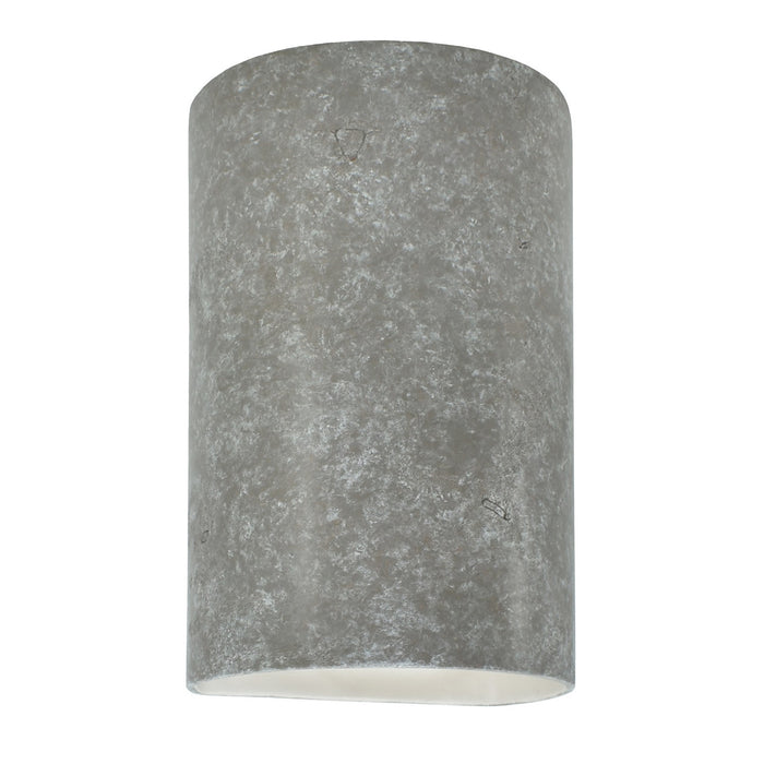 Justice Designs - CER-5260-TRAM - Wall Sconce - Ambiance - Mocha Travertine