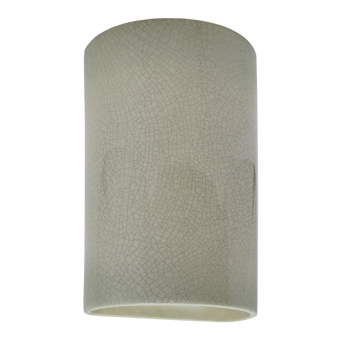 Justice Designs - CER-5260W-CKC - Wall Sconce - Ambiance - Celadon Green Crackle