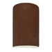 Justice Designs - CER-5260W-RRST - Wall Sconce - Ambiance - Real Rust
