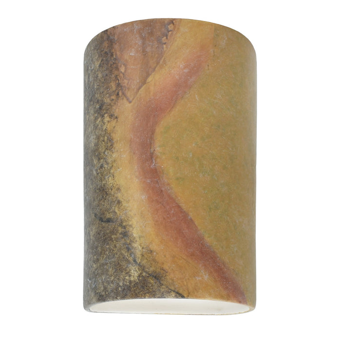 Justice Designs - CER-5265-SLHY - Wall Sconce - Ambiance - Harvest Yellow Slate
