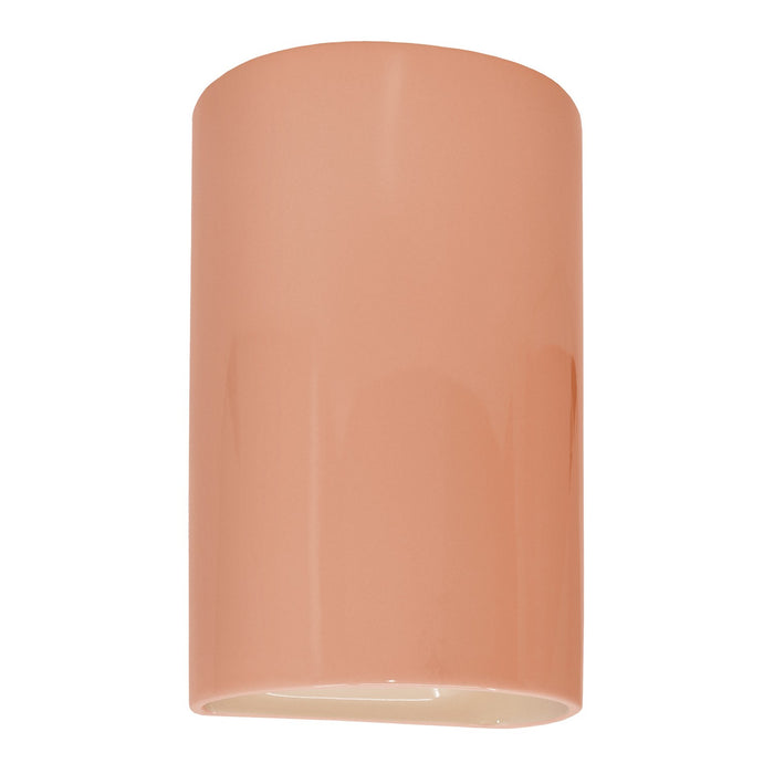 Justice Designs - CER-5265W-BSH - LED Wall Sconce - Ambiance - Gloss Blush